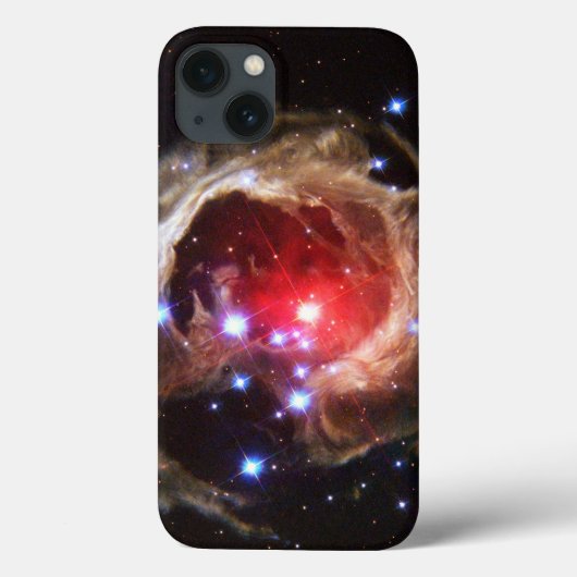 Robijn Rode Superreuzen Sterrenstof Case-Mate iPhone Case (Achterkant)