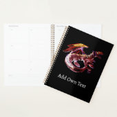 Robijn Rood Draak Fantasy Kunst Planner Mythische (Display)