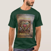 Robijnen en Messen Hart Steampunk Series T-shirt (Voorkant)