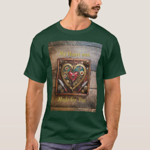 Robijnen en Messen Hart Steampunk Series T-shirt