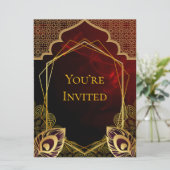 Robijnen Kamer Kaart (Staand voorkant)