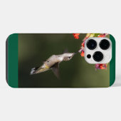Robijnkeelkolibrie iPhone hoesje (Achterkant horizontaal)