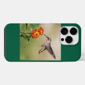 Robijnkeelkolibrie iPhone hoesje (Achterkant horizontaal)