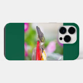 Robijnkeelkolibrie iPhone hoesje (Achterkant horizontaal)