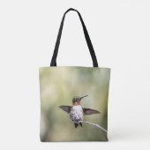 Robijnkeelkolibrie Tote Bag (Achterkant)