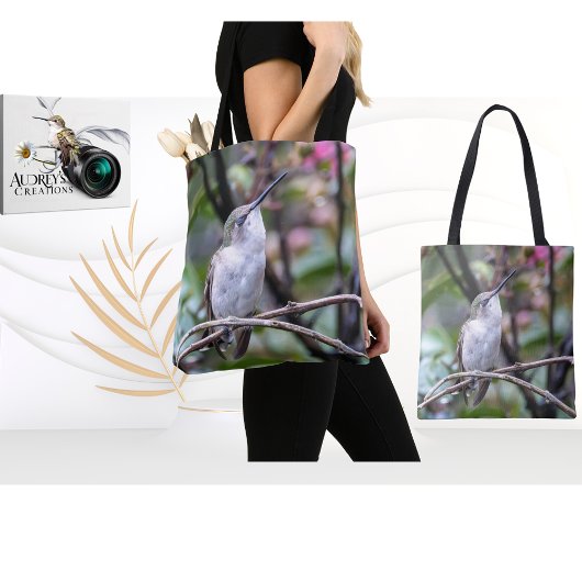 Robijnkeelkolibrie  tote bag