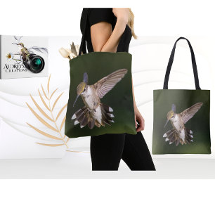 Robijnkeelkolibrie  tote bag