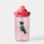 Robijnkeelkolibrie Vogel Fotografie Waterfles (Achterkant)