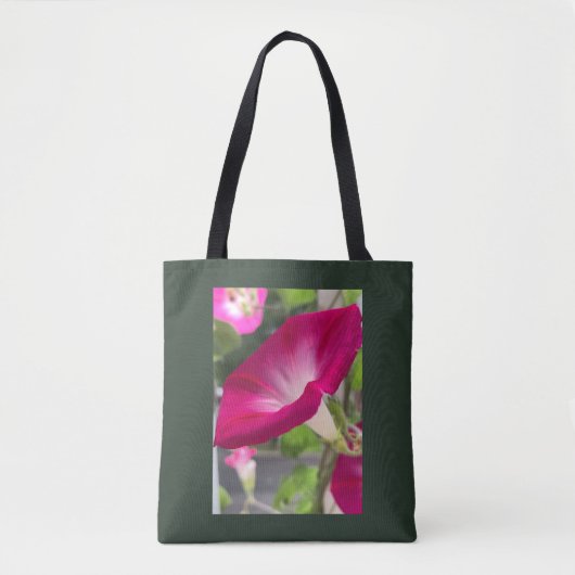 Robijnrode Morgenroos Tote Bag (Voorkant)