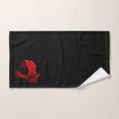 Robijnrode Siamese kempvis Bad Handdoek (Handdoek)