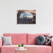 Robin 250 jaar Branch Co MICH Canvas Afdruk (Insitu (Woonkamer))