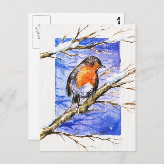 Robin 3 briefkaart (Voorkant / Achterkant)