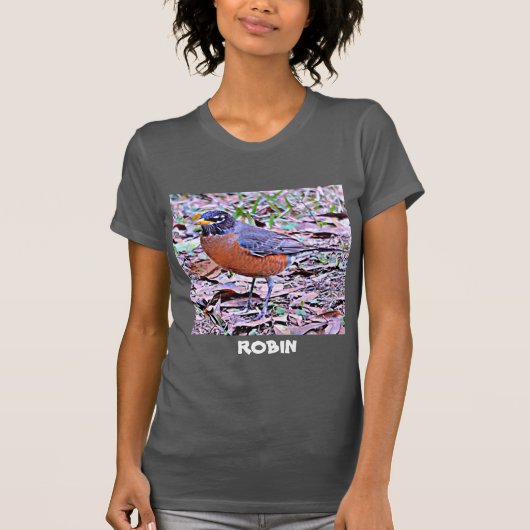 Robin (Amerikaanse Robin) T-shirt (Voorkant)