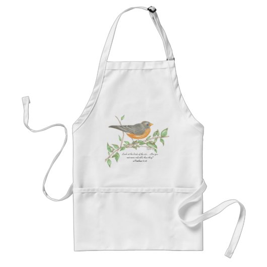 Robin Apron Standaard Schort (Voorkant)