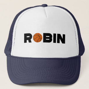 Robin Basketball Trucker Hat Trucker Pet