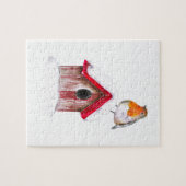 Robin Bird Legpuzzel (Horizontaal)