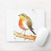 Robin bird muismat (Met muis)