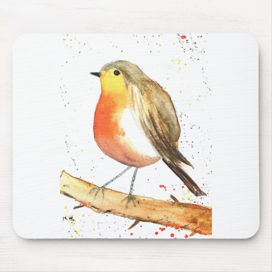Robin bird muismat (Voorkant)