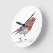 Robin bird ronde klok (Hoek)