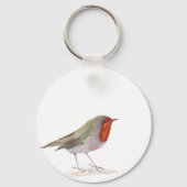Robin bird sleutelhanger (Voorkant)