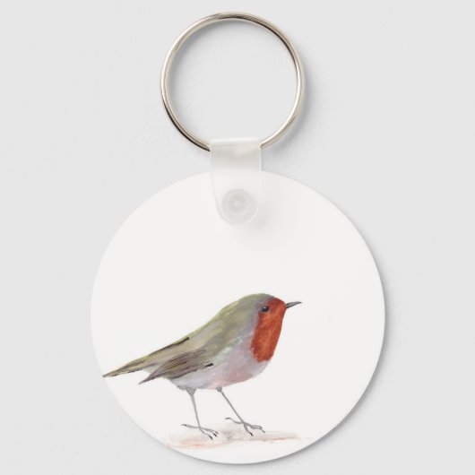 Robin bird sleutelhanger (Voorkant)