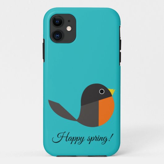 Robin Birds Case-Mate iPhone Case (Achterkant)
