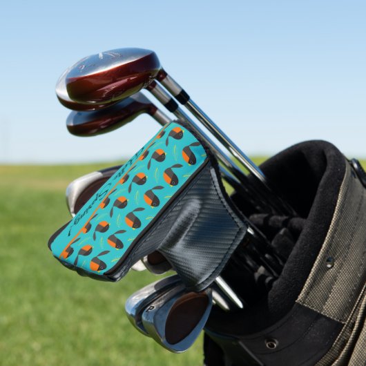 Robin Birds Golf Head Hoesje Golfheadcover (Insitu)