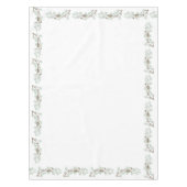 Robin Birds Nest Baby shower Tafelkleed (Voorkant)