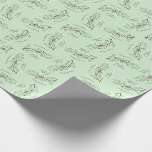 Robin Birds Nest Eggs Spring Baby shower Cadeaupapier