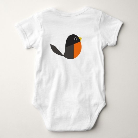 Robin Birds Romper (Achterkant)