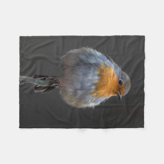 Robin Blanket Fleece Deken (Voorkant (Horizontaal))