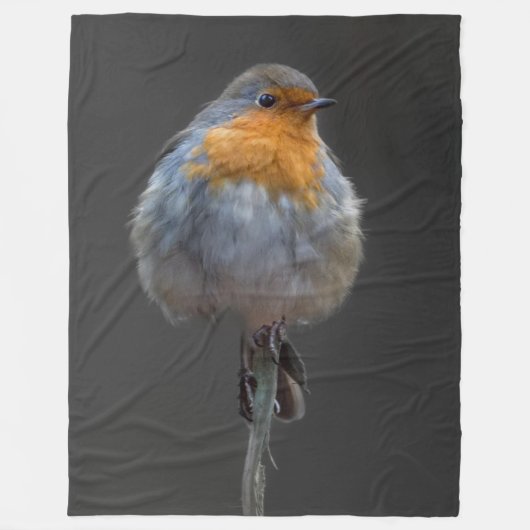 Robin Blanket Fleece Deken (Voorkant)
