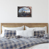 Robin Branch Co. MICH. Canvas Afdruk (Insitu (Slaapkamer))