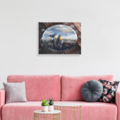 Robin Branch Co. MICH. Canvas Afdruk (Insitu (Woonkamer))