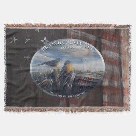 Robin Branch Co. MICH. Deken