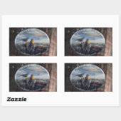 Robin Branch Co MICH Rechthoekige Sticker (Vel)