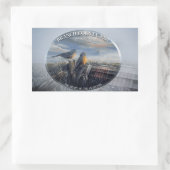 Robin Branch Co MICH Rechthoekige Sticker (Tas)