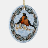 Robin branch ornament (Rechts)