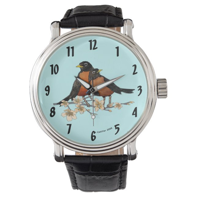 Robin Branch Watch Horloge (Voorkant)