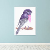 Robin Canvas Afdruk (Insitu (Houten vloer))