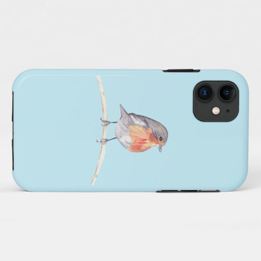 Robin Case-Mate iPhone Case (Achterkant (horizontaal))