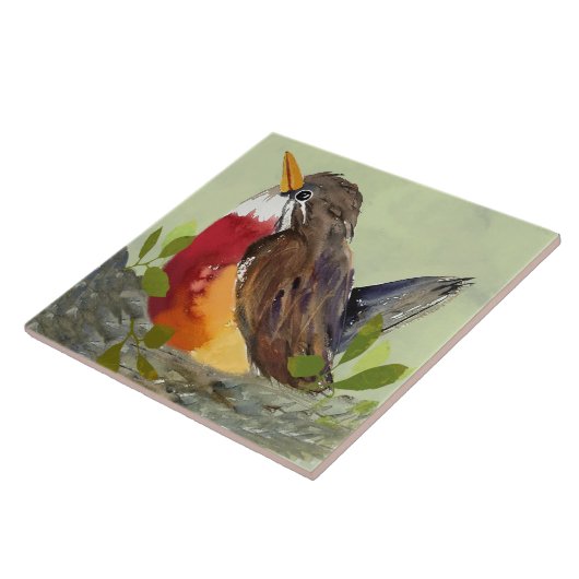 Robin Ceramic Kitchen Tile Tegeltje (Zijkant)