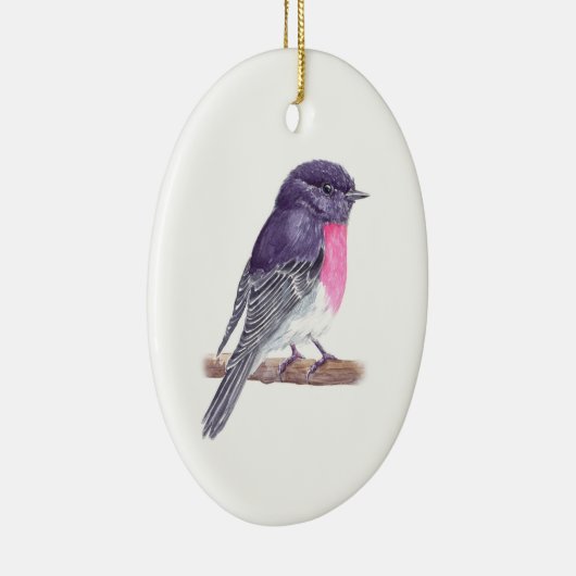Robin Ceramic Ornament (Rechts)