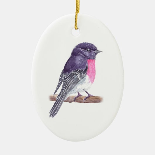 Robin Ceramic Ornament (Voorkant)