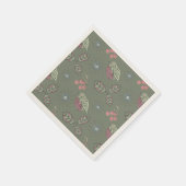 Robin Christmas doodle servetten (Hoek)