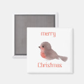 Robin Christmas Magneet (Voorkant / Achterkant)