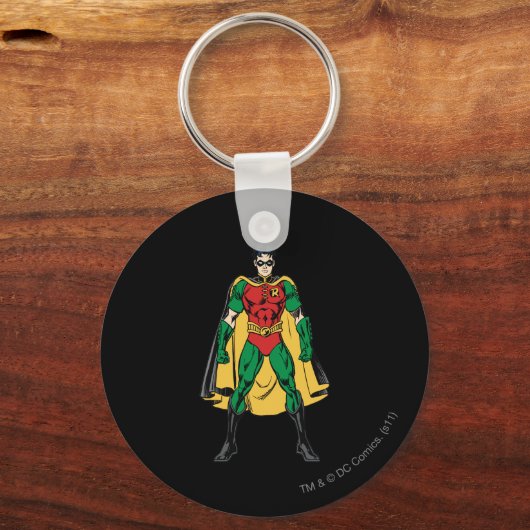 Robin Classic Stance Sleutelhanger (Voorkant)