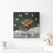Robin Clock Vierkante Klok (Huis)