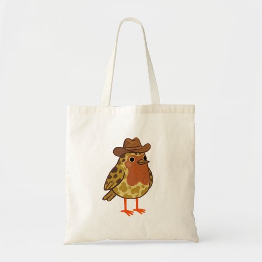Robin Cowboy Tote Tas (Voorkant)