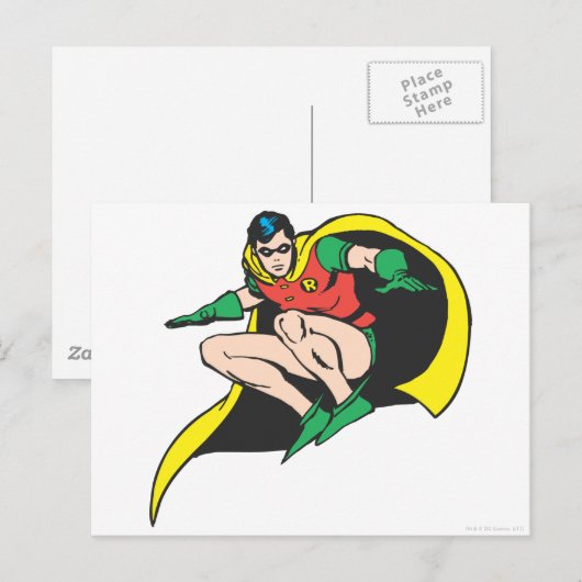 Robin Crouches Briefkaart (Voorkant / Achterkant)